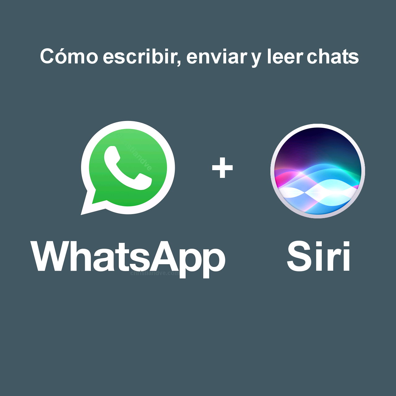 Siri podrá leer mensajes de WhatsApp